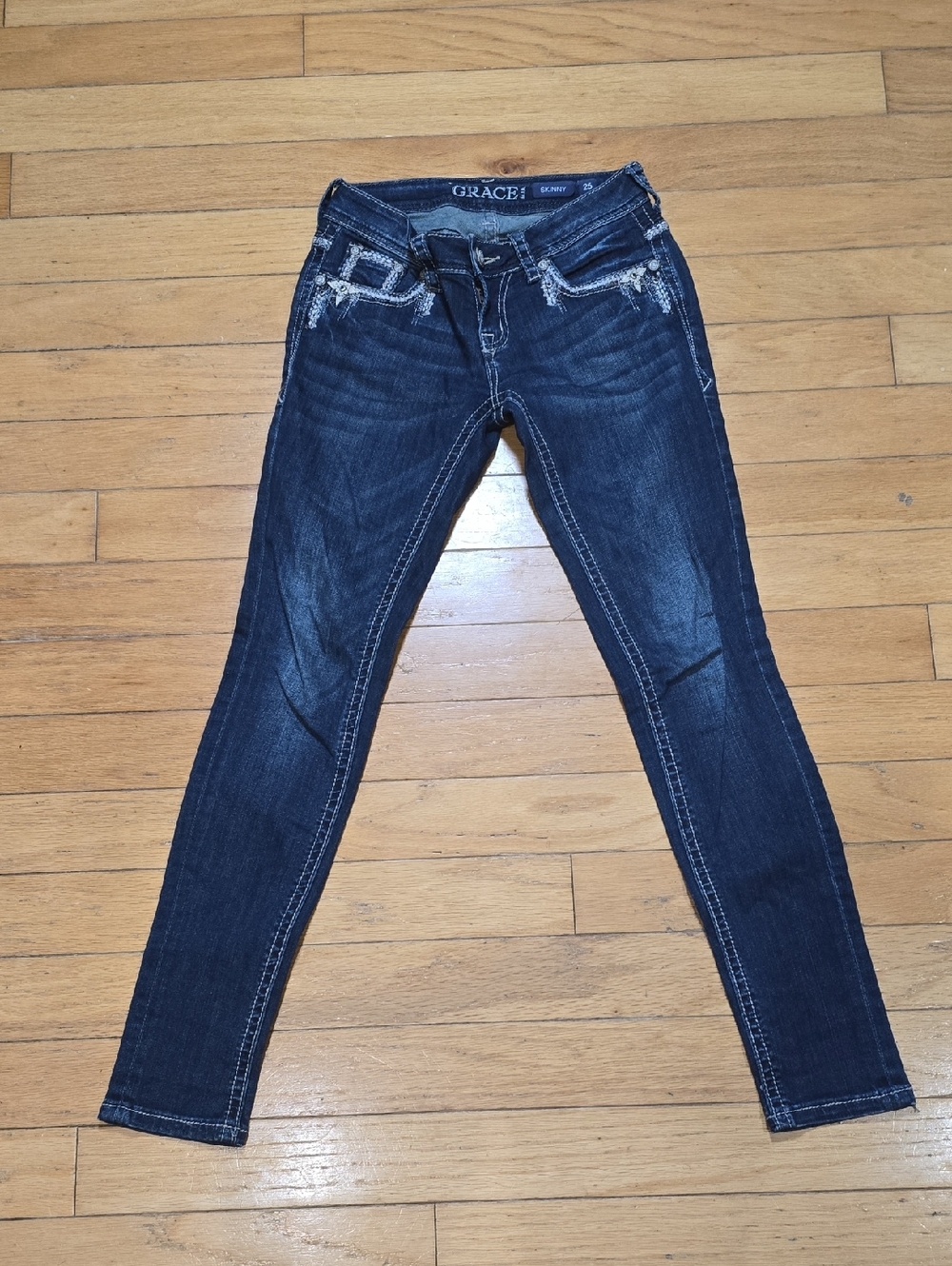 Grace in LA Sz 25 Skinny Jeans